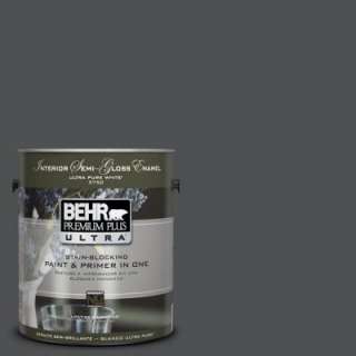 BEHR Premium Plus Ultra #UL260 1 Cracked Pepper Interior Semi Gloss 