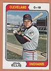 1974 Topps Baseball #128 JOHN ELLIS Indians EX+