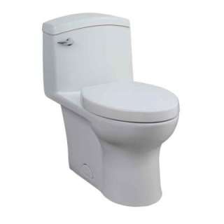 Porcher Veneto 1 Piece Elongated Water Closet with Slow Close Seat in 