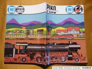 Katalog PIKO Modellbahn für 1981, DDR  