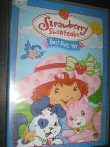 STRAWBERRY SHORTCAKE BEST PETS YET 100% ORGINAL DVD  