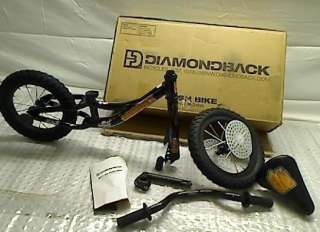 Diamondback Lil Push Bike (Black, 12 Inch Wheels)  