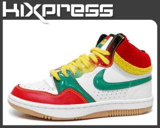 Nike WMNS Court Force Hi Jamaica Reggae Rasta  