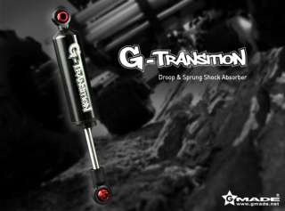 Transition Shock Black 80mm for High Lift Axial SCX10  