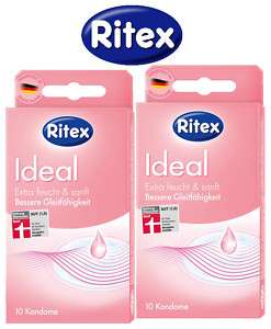 Ritex Ideal 20 Kondome Extra Feucht & Sanft für bessere 