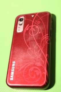 Samsung SGH F480i scarlet red [La Fleur Edition] Unlocked Ohne Simlock 