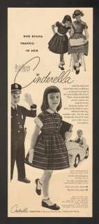1953 Rosenau Brothers Cinderella Frocks Dress Print Ad  