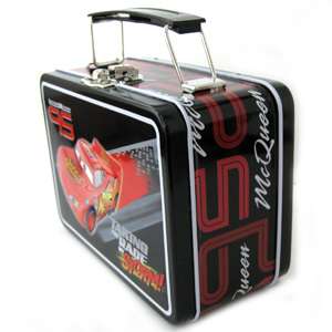 Lighting McQueen Taking the Road by Storm! Small Tin Lunch Box