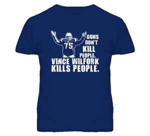 Vince Wilfork Guns Dont Kill People New England T Shirt  