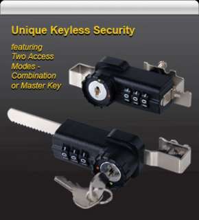Combi Ratchet® Combination +Key Sliding Glass Door Lock  