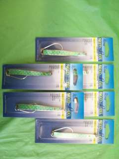 Acme Tackle Need   L   Eels Metal Casting Spoons 6 Pack  