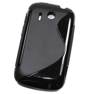   COQUE PROTECTION SILICONE pour mobile HTC EXPLORER noire mat 