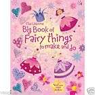 USBORNE BIG BOOK of FAIRY THINGS TO DO a4 activity NEW