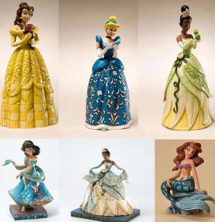 Disney Traditions Movie Princesses Belle Tiana Ariel Cinderella 