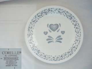 Corelle Blue Hearts Bread & Butter Plate  