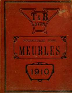 Catalogue. T & B Lyon. Manufacture de fournitures débénisterie 