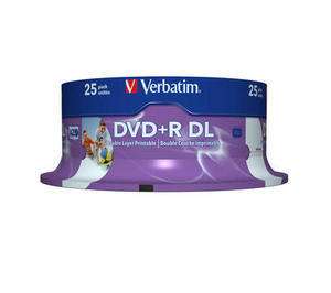   25 DVD +R DL VIERGE VERBATIM DOUBLE COUCHE   XBOX   PW