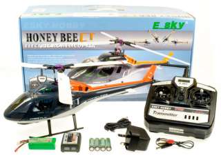 Elicottero radiocomandato Esky Honey Bee CT flybarless 3 pale 6Ch 2 