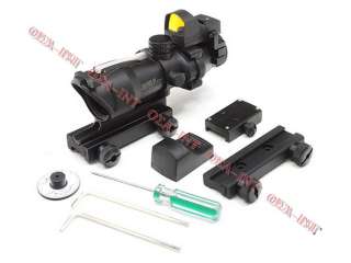 Lunette ACOG TA31 ECOS DOC 4x32 Rifle Scope + Reflex Red Dot Sight for 