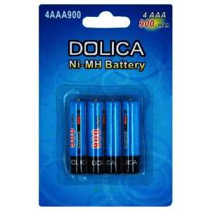  Dolica 4AAA900 4 pack AAA rechargeable batteries Camera 