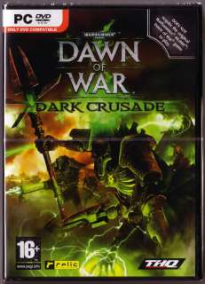PC DVD • Dawn of War Dark Crusade Warhammer 40K • NUOVO  