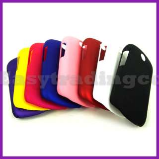 8x Rubber Hard Back Cover Case for LG Optimus Me P350  