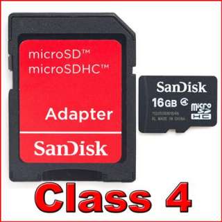 San disk 16GB Class 4 Micro SD SDHC MicroSD Memory Card 16 G GB 16G TF 