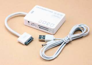   5en1 HUB USB Lecteur de cartes iPad 2 Card reader