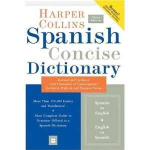  Collins Spanish Concise Dictionary, 3e (HarperCollins 