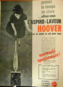 Publicité aspirateur laveur  hoover  en vente sur .fr (fin 