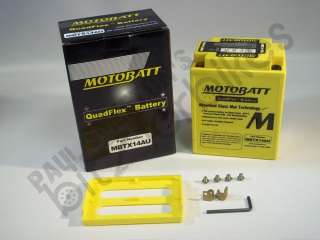 MotoBatt QuadFlex MBTX14AU Battery for a Honda CBR 1000 F All Models 