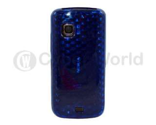 BLUE Gel Case Cover Skin Pouch For NOKIA C5 03 UK  