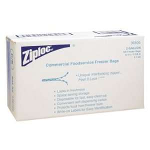  94605   Ziploc Commercial Resealable Freezer Bags   2 