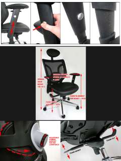 Lindo Ergonomic Office Chair NANO INFRARED HEATED SEAT   Promotion 