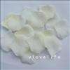1000 White Silk Rose Petals Wedding Flower Favors  