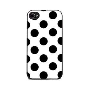  Black and White Polka Dot   4s Silicone Rubber Cover Cell 