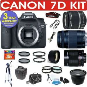 canon digital camera jessops on Canon EOS 7D Digital Camera + Canon 18 55 Zoom Lens + Canon 75 300