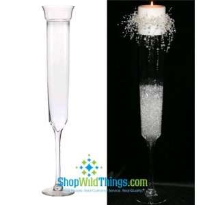  TALL Glass Candle Holder & Vase Combo 27 ½ The Rowena 