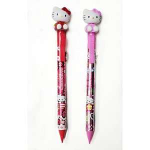    Red and Pink Hello Kitty Mechanical Pencils