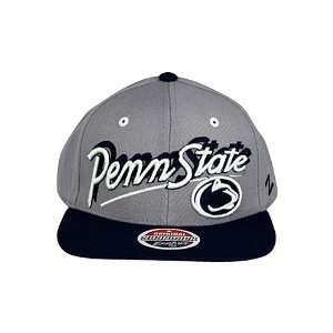 Zephyr Shadow Script Penn State University Nittany Lions Snapback Hat 