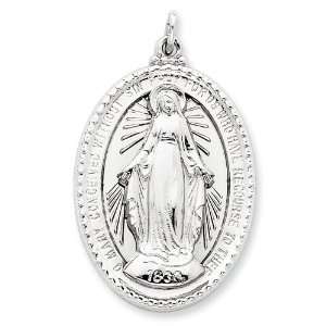    Sterling Silver Miraculous Medal West Coast Jewelry Jewelry