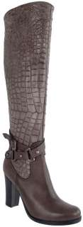 Napoleoni Italian Fashion Croco Boots Purse Set EU 40  