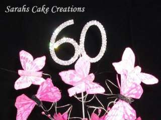 NEW* *EXCLUSIVE* Butterfly Birthday/Anniversary Cake Topper  