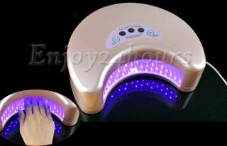LED Nail Gel Cure Lamp Harmony Shellac UV Dryer 9W New  