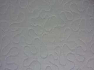   Alley Emilia Egyptian Cotton White Fabric Shower Curtain 72 x 72 NIP