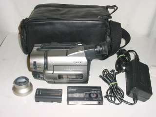    TRV85 Hi8 Video8 8mm Player/Recorder Camera Camcorder 3.5 LCD  
