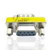 Mini 9 pin Serial Male to Female RS232 Adapter DB9  