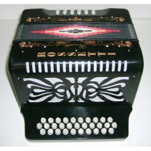  Rossetti 31 Button Accordion 12 Bass, with Case, key of 
