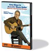 Easy Steps to Acoustic Blues Guitar 1 Learn Lessons DVD  