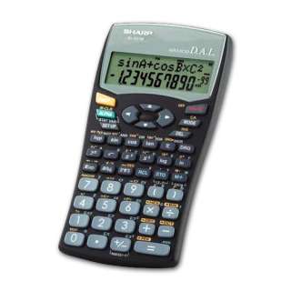 Sharp EL531WBBK Scientific Calculator (Black) NEW 74000017658  